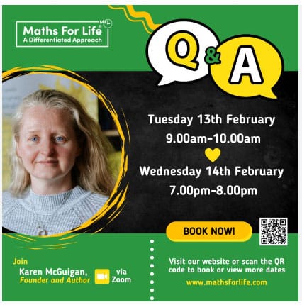 Karen McGuigan Maths for Life