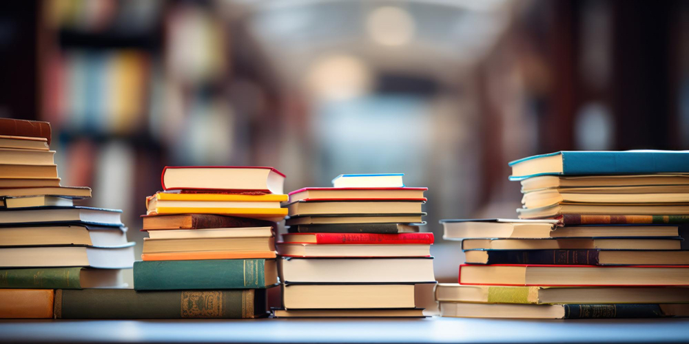 stack of books